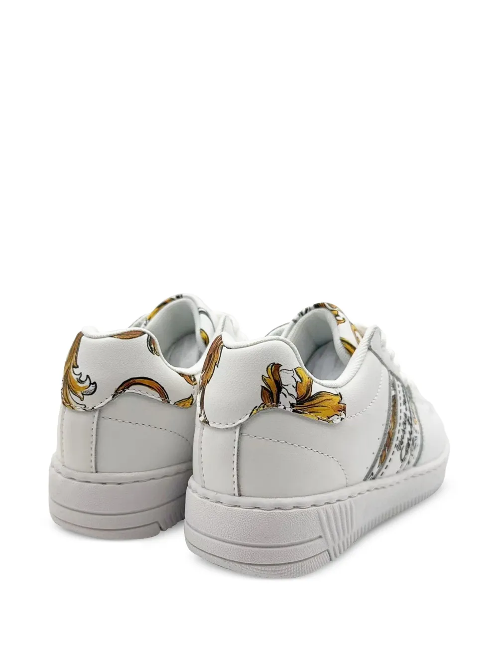 Versace Jeans Couture Barocco-print sneakers White