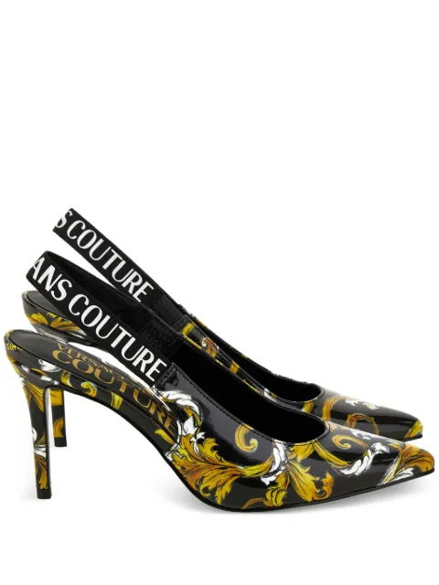 Versace Jeans Couture zapatos de tacón estampados