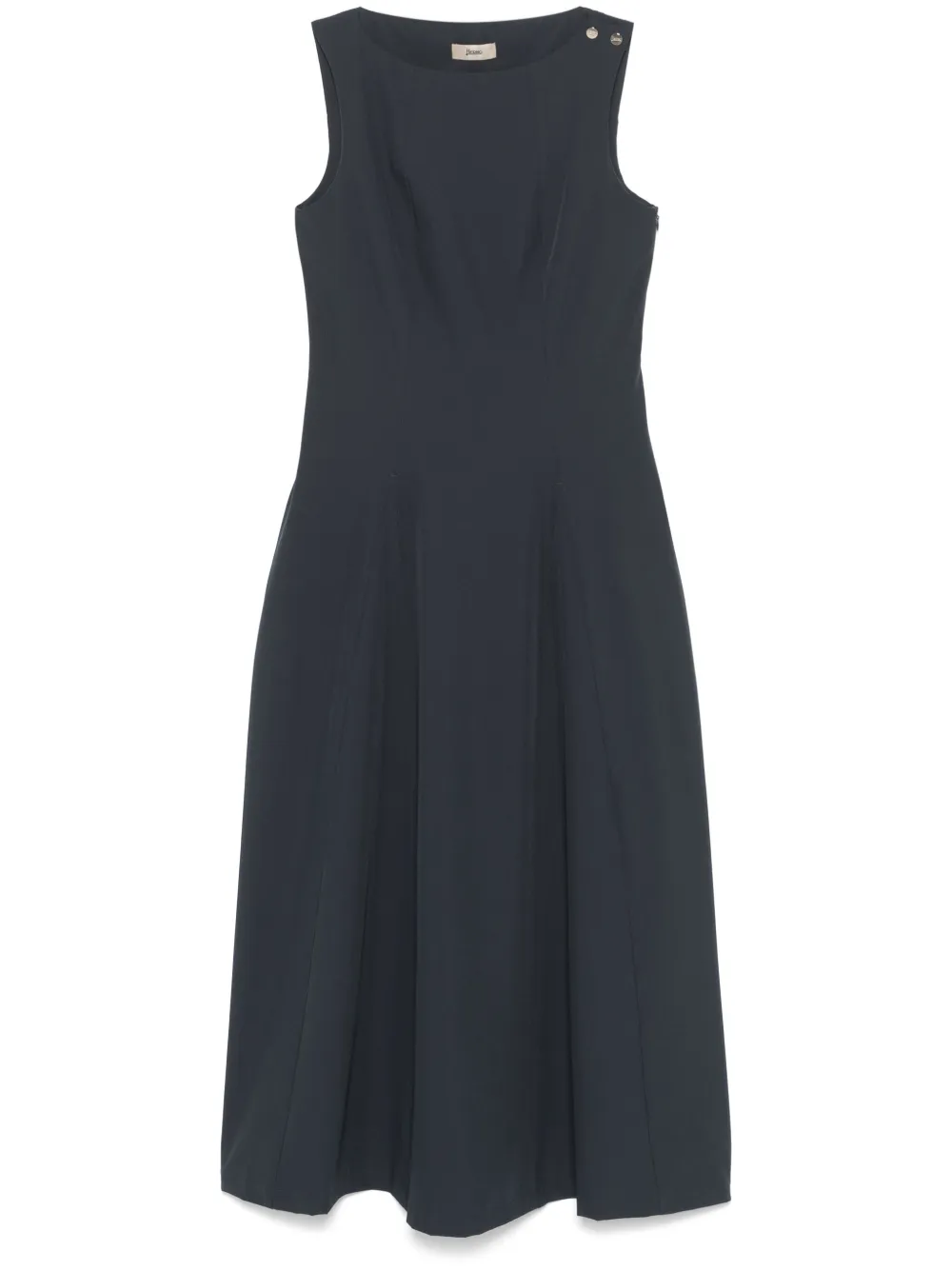 Herno sleeveless maxi dress | Blue | Image 1