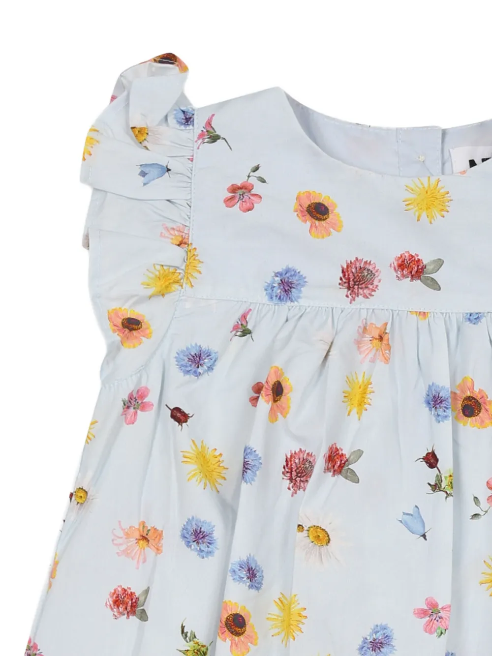 Molo Jurk met bloemenprint Blauw