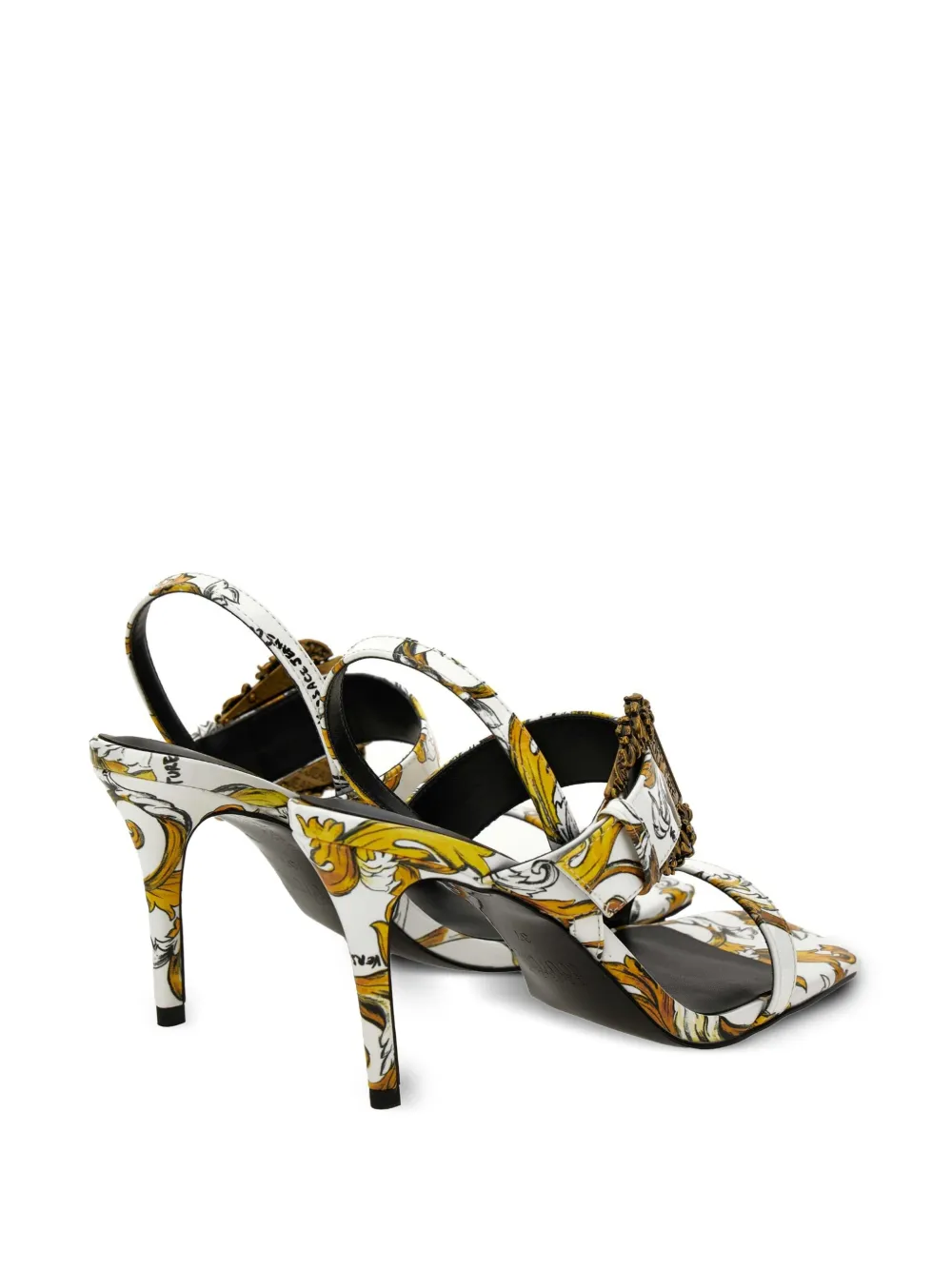 Versace Jeans Couture 85mm Emily sandals White