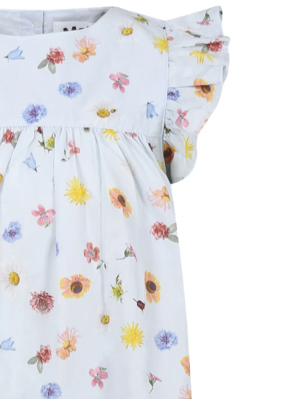 Molo Jurk met bloemenprint Blauw