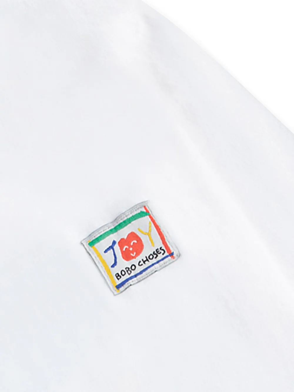 Bobo Choses T-shirt van biologisch katoenen met lange mouwen Wit