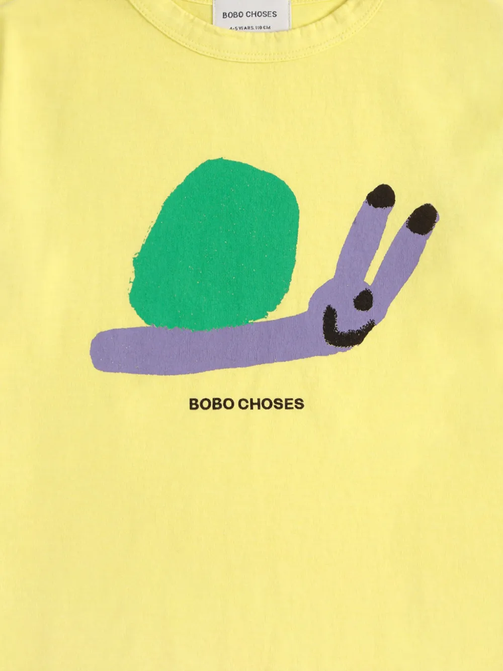 Bobo Choses organic cotton t-shirt - Geel