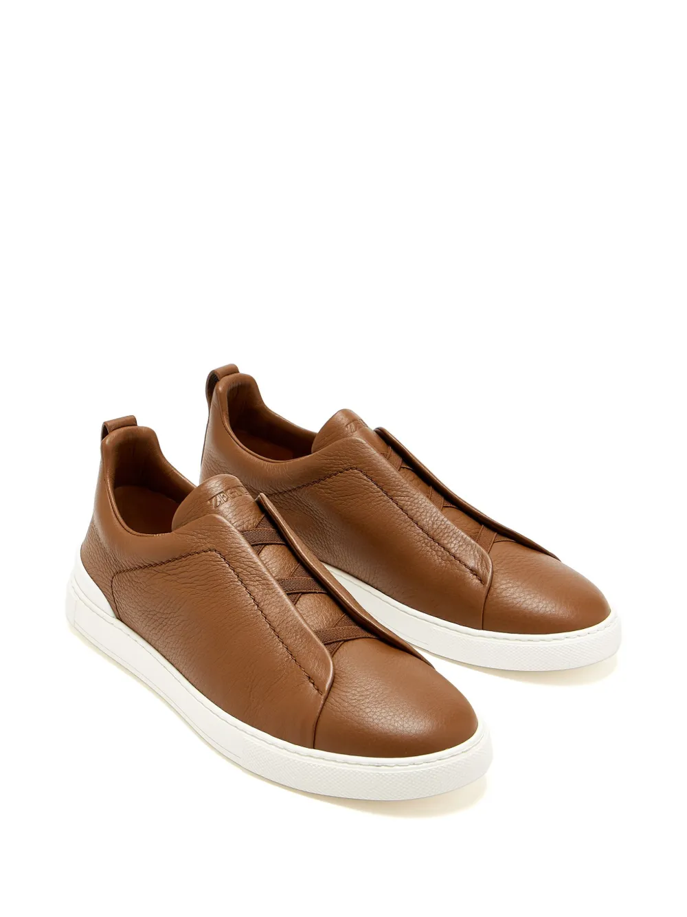 Zegna Triple Stitch sneakers - Bruin