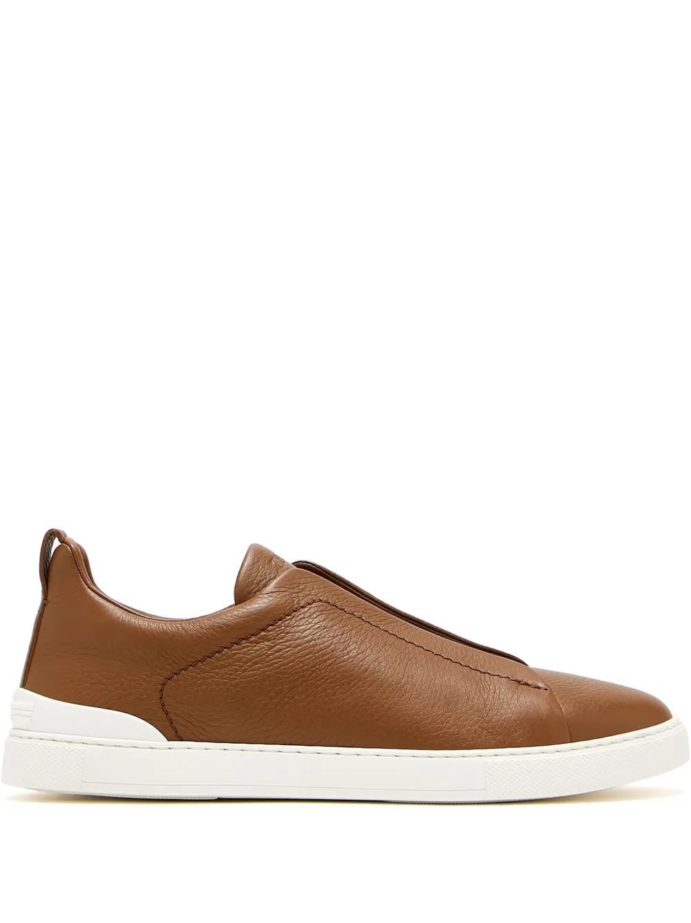 Zegna Triple Stitch sneakers Brown