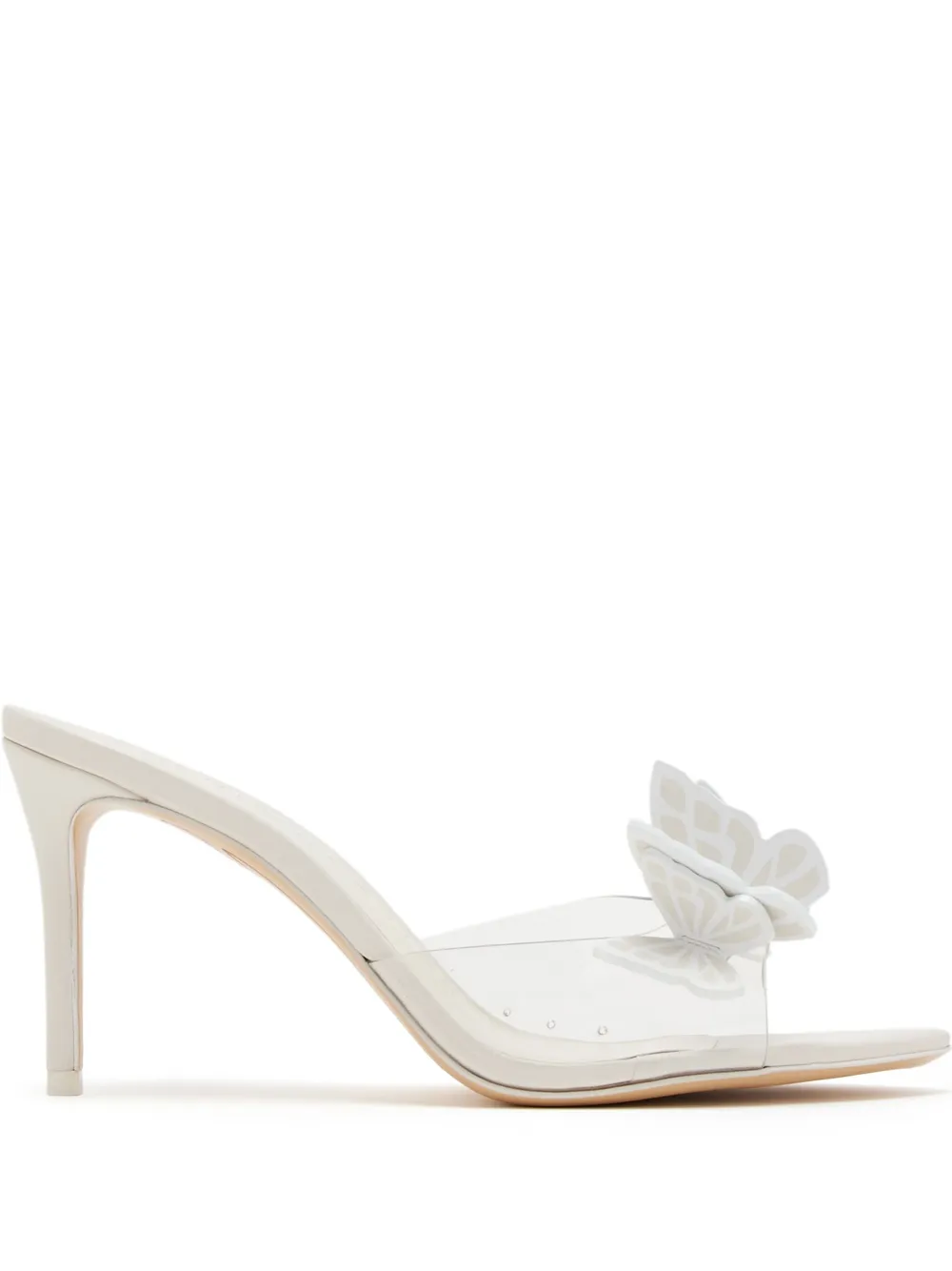 Sophia Webster 85mm leather sandals White