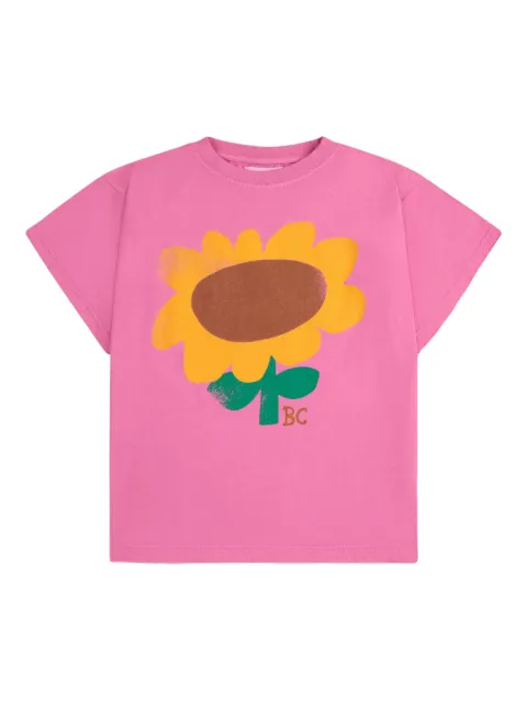 Bobo Choses playera con motivo de girasol