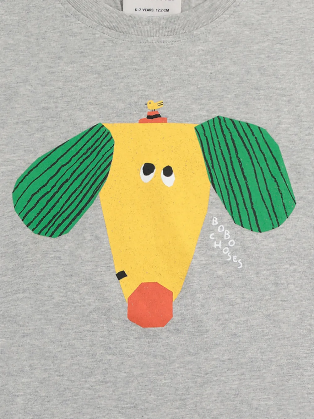 Bobo Choses T-shirt van biologisch katoen - Grijs