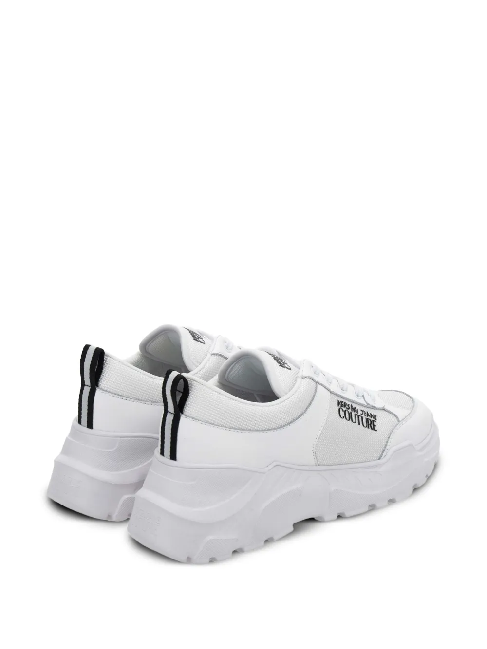 Versace Jeans Couture mesh-panelled sneakers White