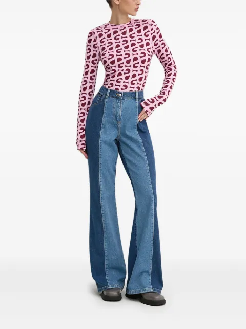 Stine Goya two-tone jeans