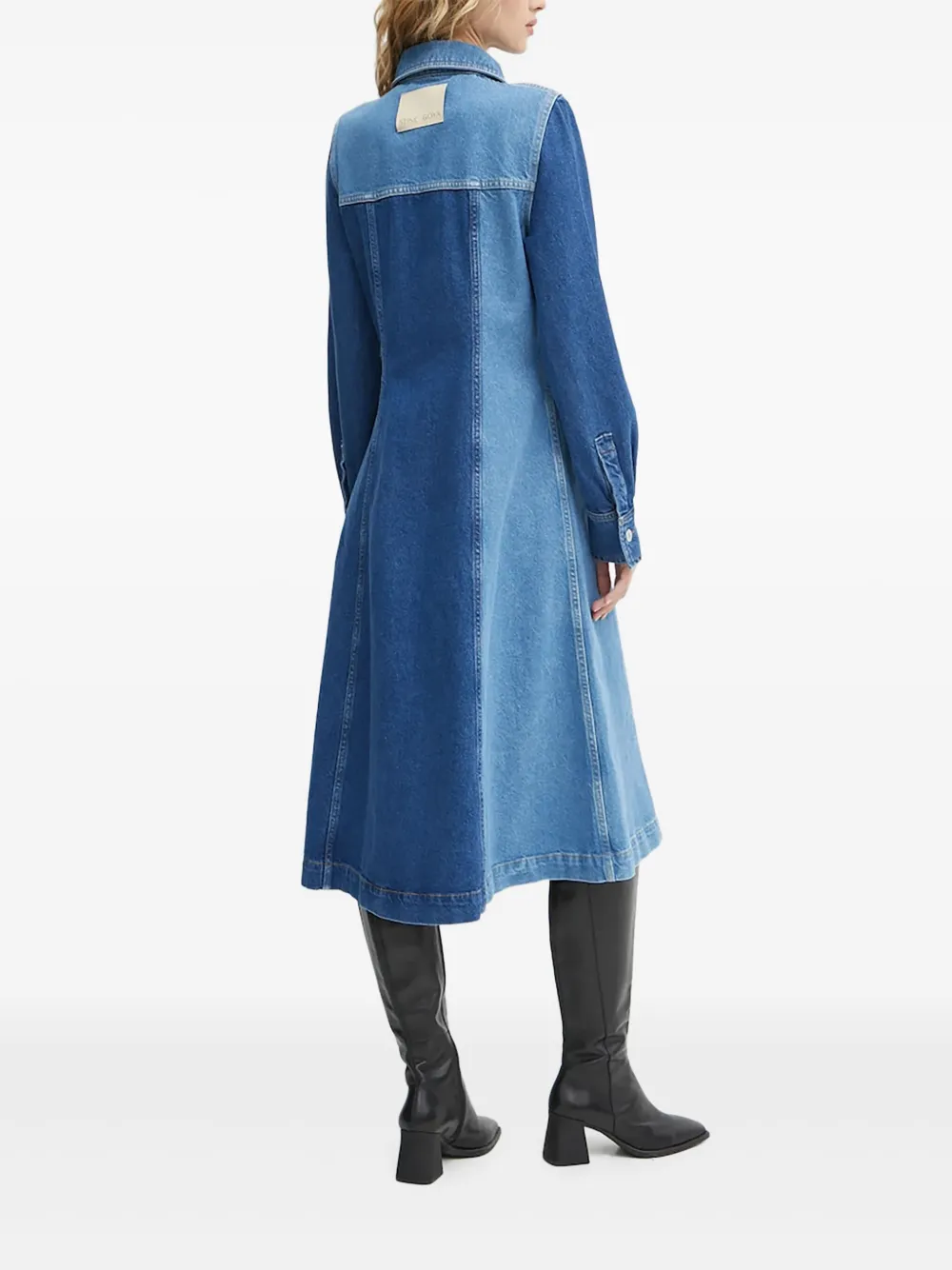 Stine Goya panelled midi shirt dress | Day Dresses | Image 2