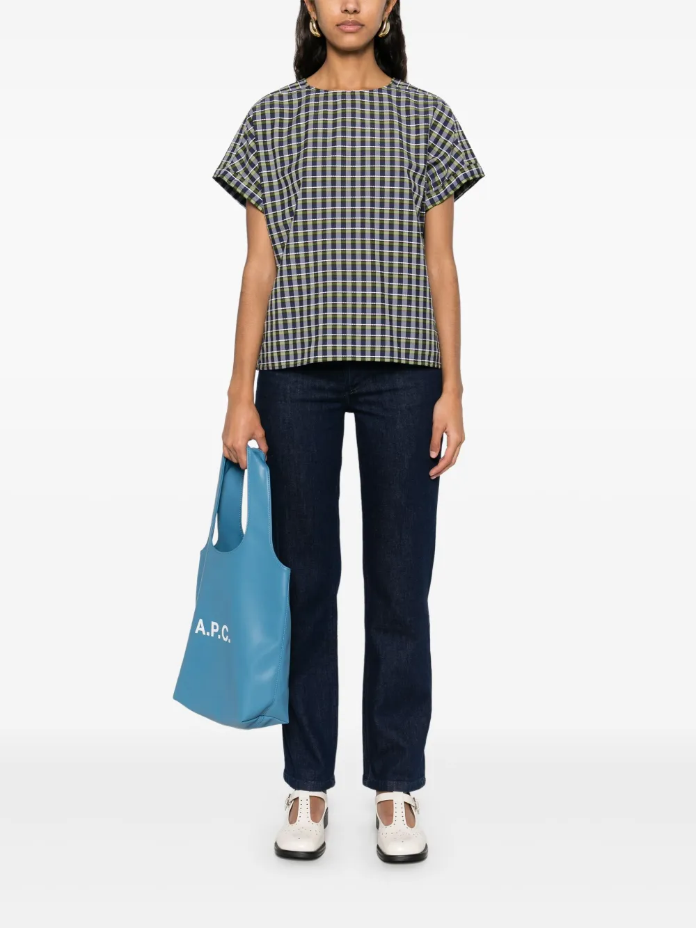 A.P.C. Malorie top - Blauw