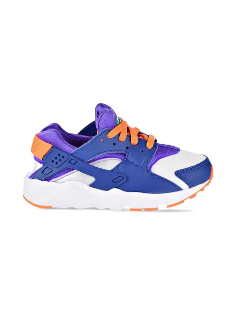 Nike Kids Huarache Run Ps "White/Cone-Gym Blue" sneakers
