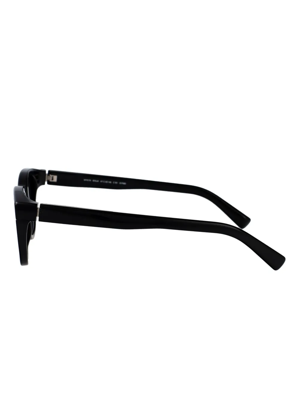 Mykita Zonnebril met rond montuur Zwart