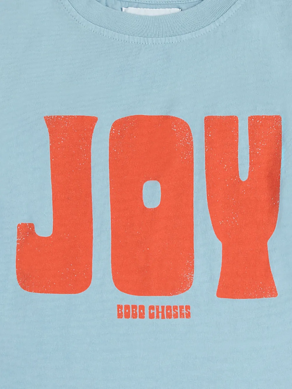 Bobo Choses Joy-print T-shirt - Blauw