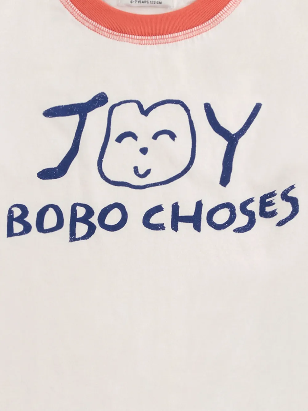 Bobo Choses Smiling T-shirt - Wit