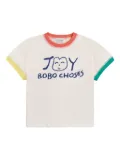 Bobo Choses Smiling T-shirt - White
