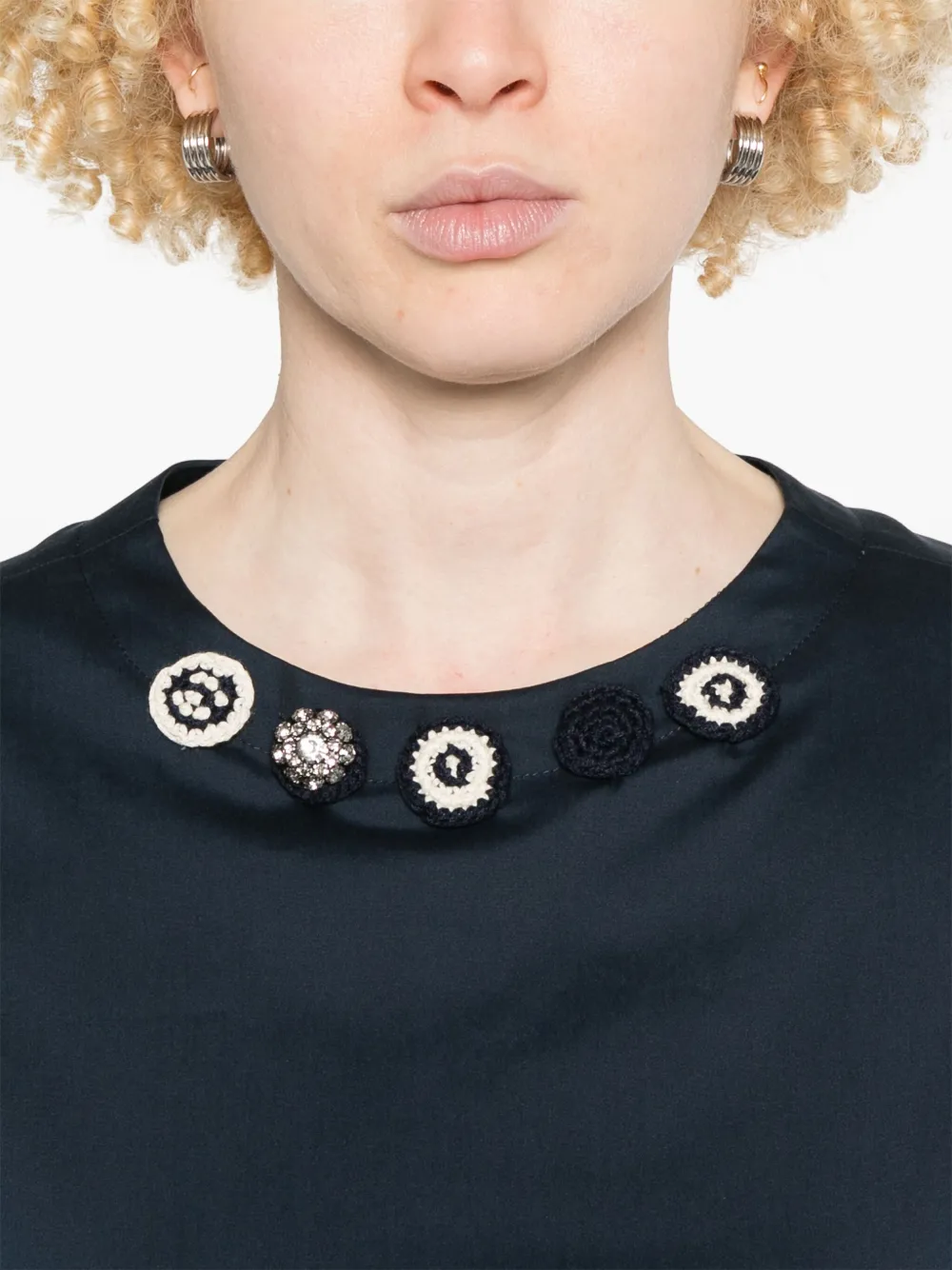 Max Mara Dora blouse Blauw