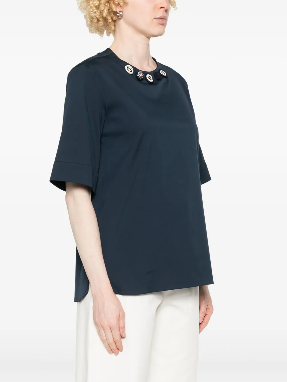 Max Mara Dora blouse Blauw
