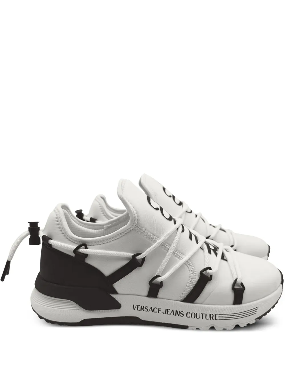 Versace Jeans Couture logo-print sneakers White