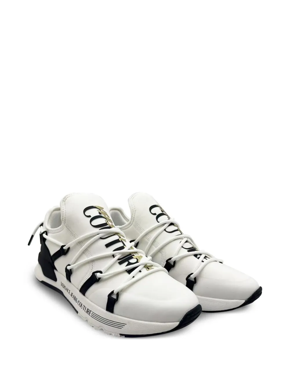 Versace Jeans Couture logo-print sneakers White