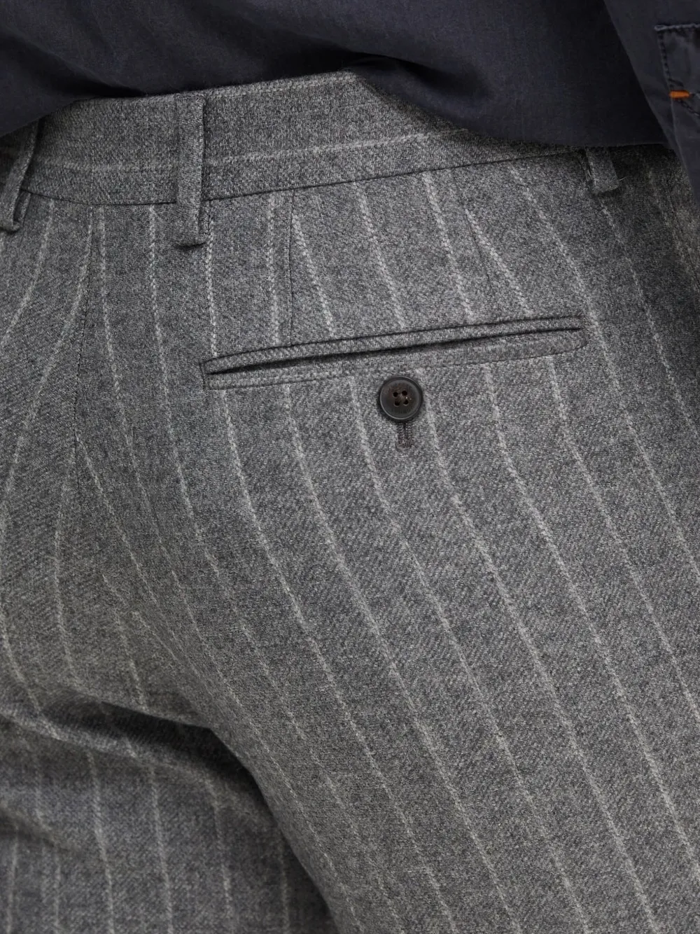 Hackett Broek met krijtstreep Grijs