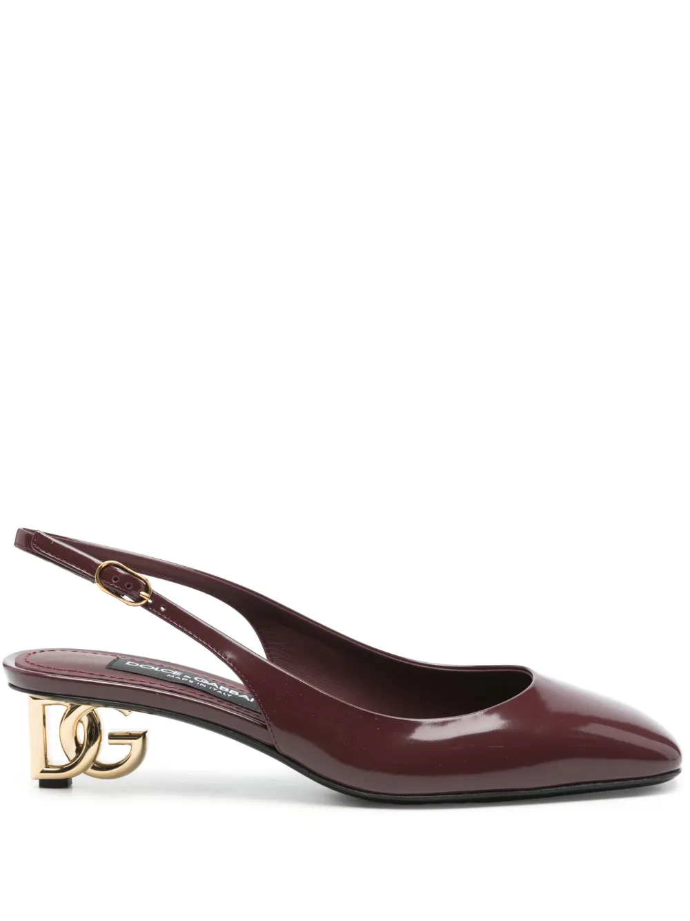 Dolce & Gabbana 40mm Jackie New slingback pumps Red