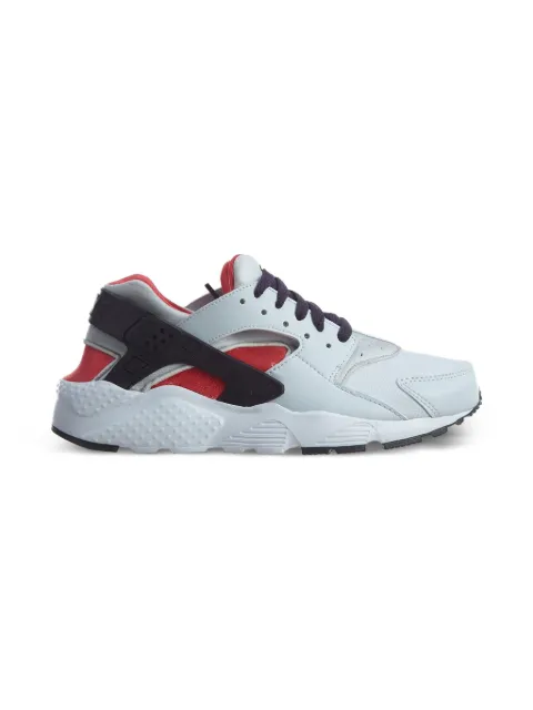 Nike Kids Huarache Run "Pure Platinum/Purple Dynasty" sneakers