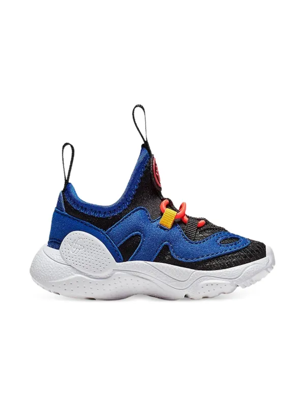 huaraches blue and red