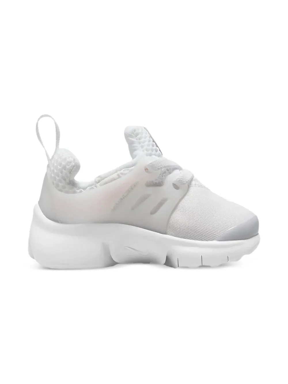 Nike Little Presto "white/white-white" Sneakers In White