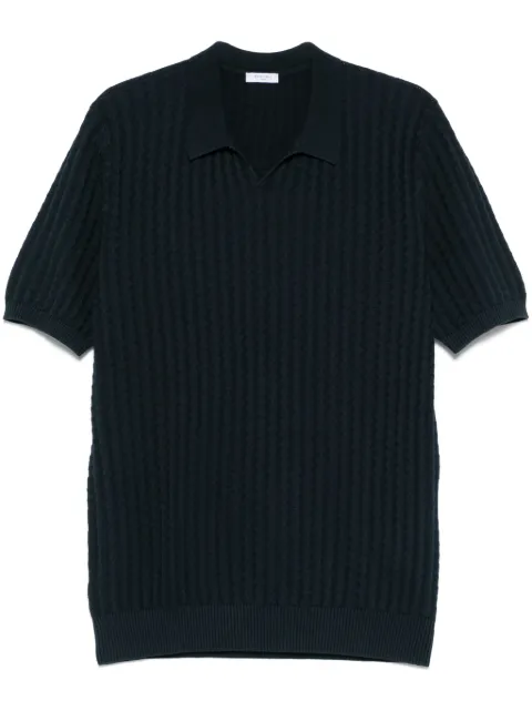 Boglioli knitted polo shirt 