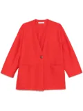 Harris Wharf London single-breasted jacket - Red