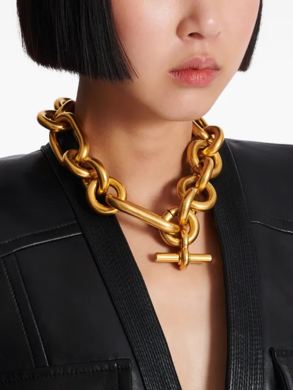 Balmain Chain Necklace | Yellow | FARFETCH