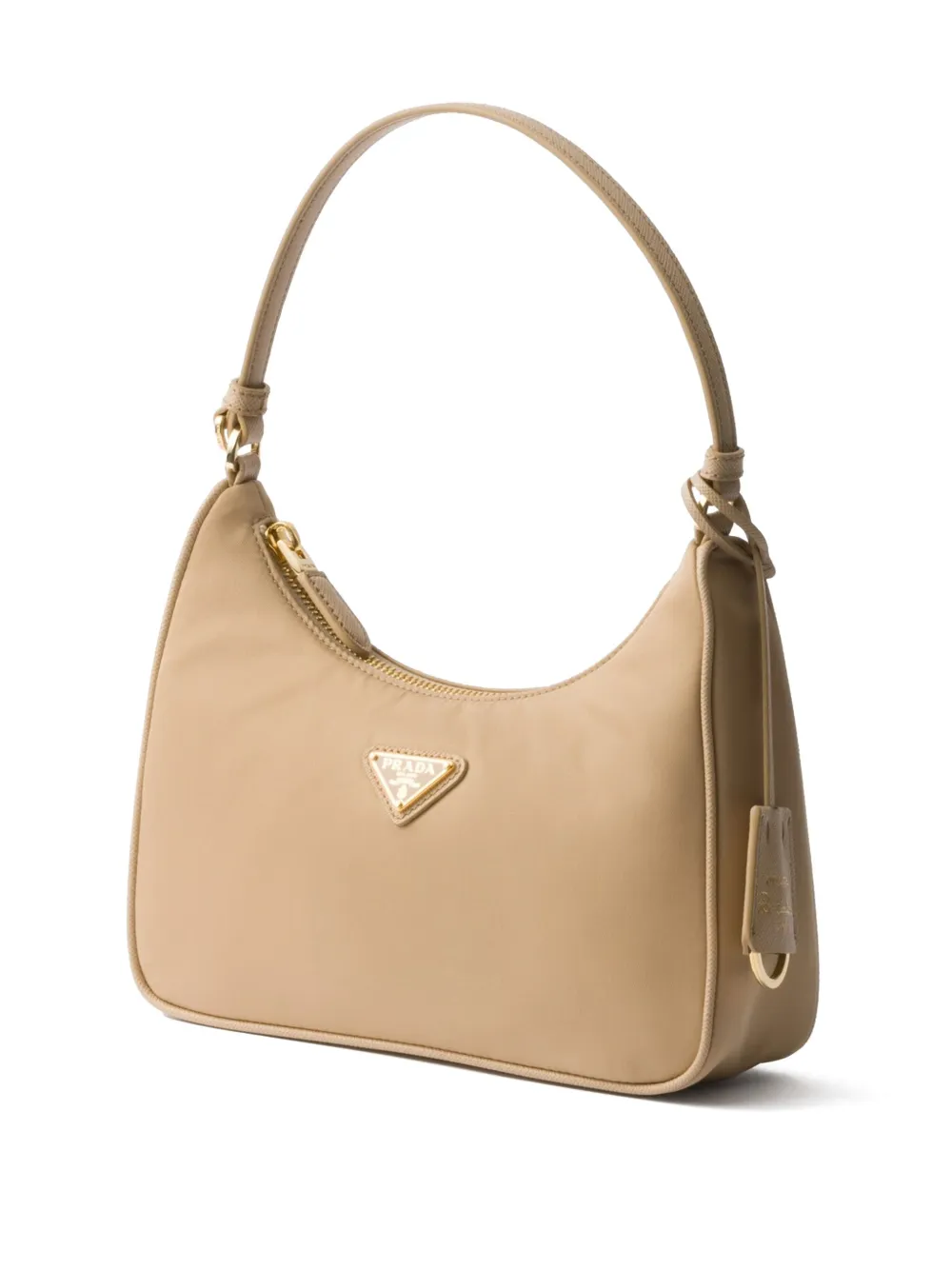 Prada Re-Edition 2005 Re-Nylon mini-tas Bruin