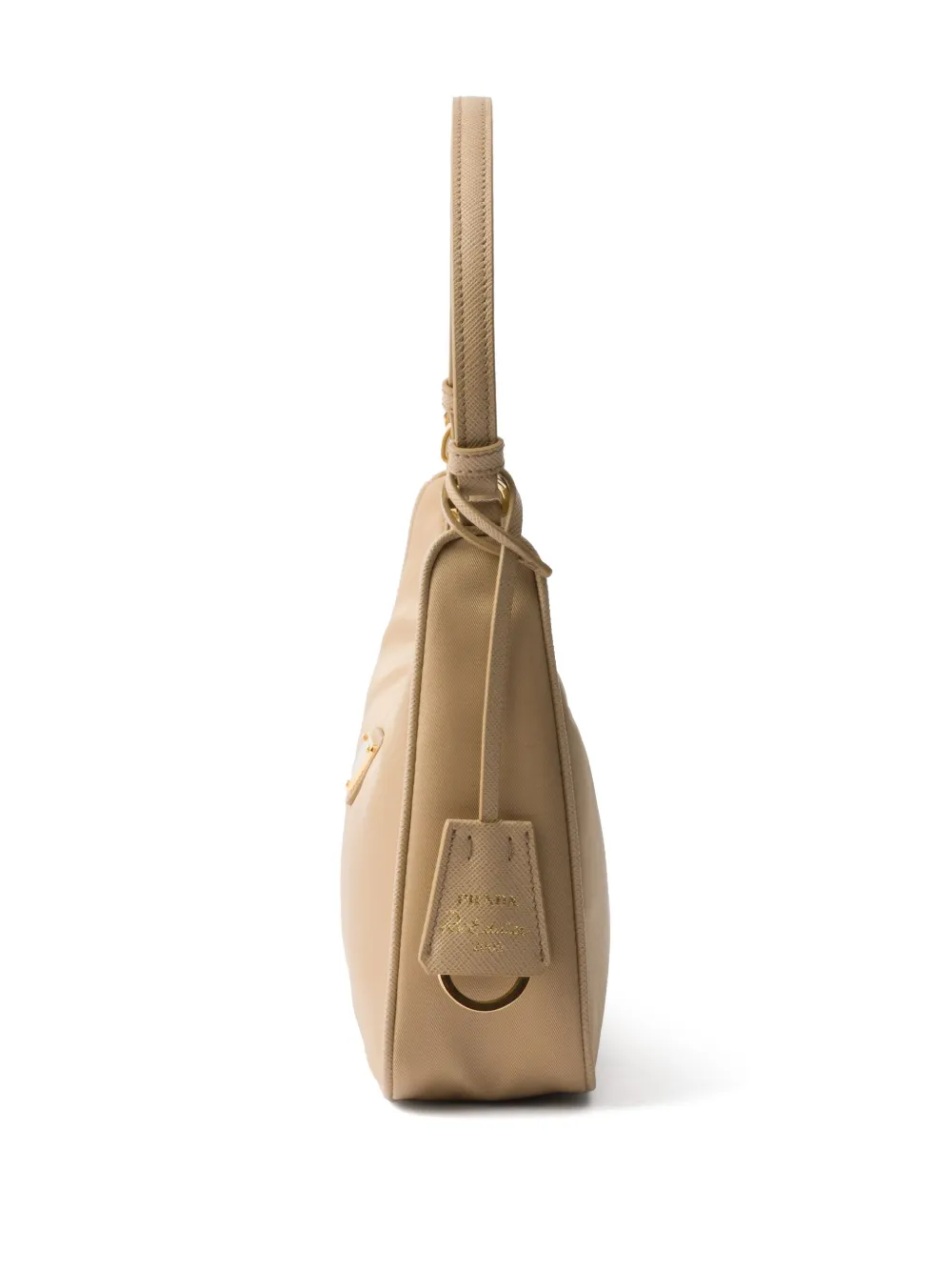 Prada Re-Edition 2005 Re-Nylon mini-tas Bruin