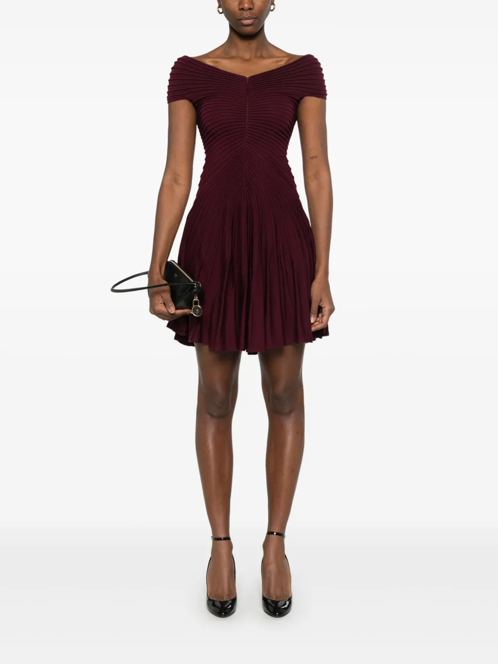 Alaïa vestido corto con cuello en V | Vestidos de día | Image 2