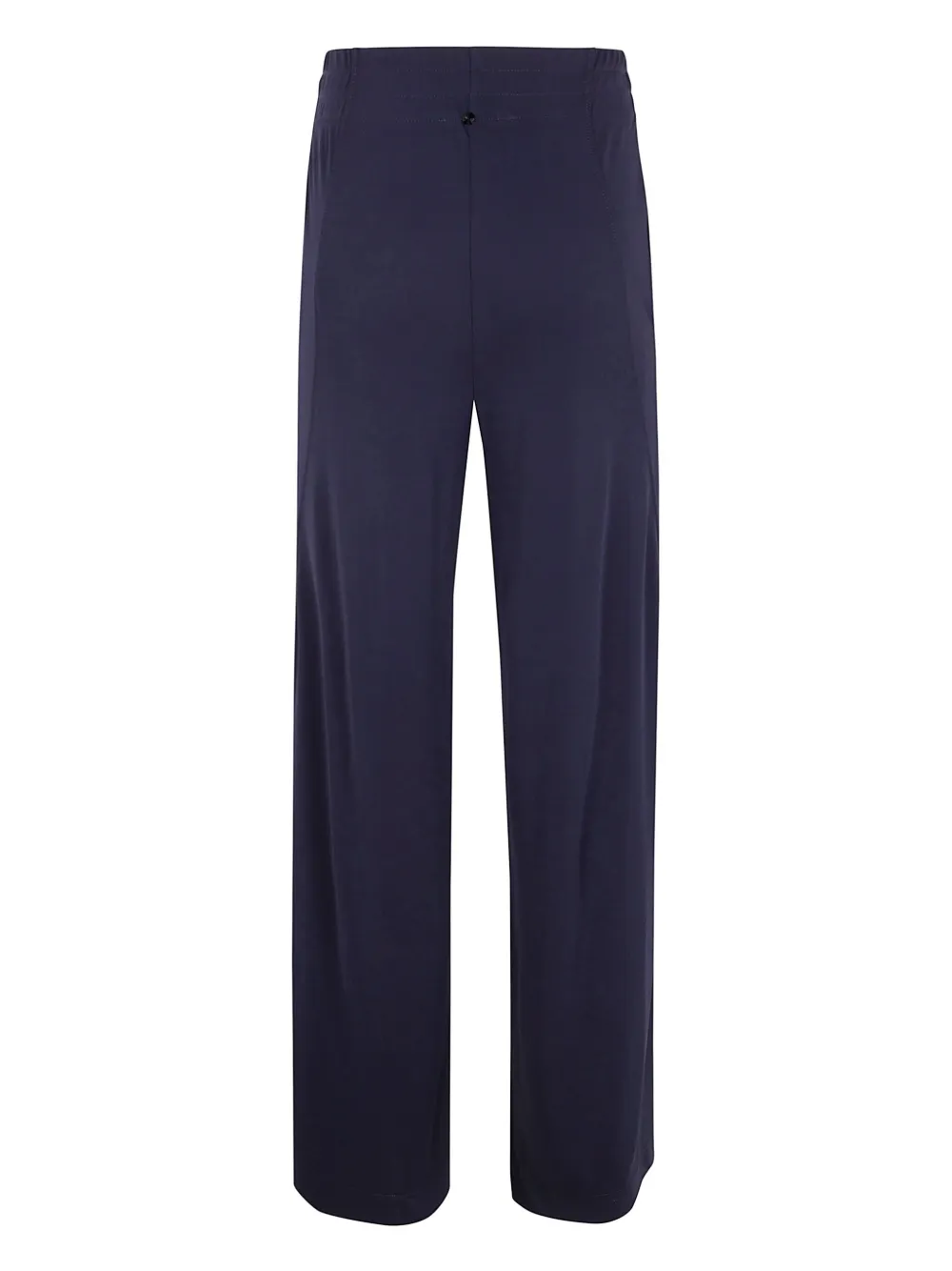 High straight-leg trousers - Blauw