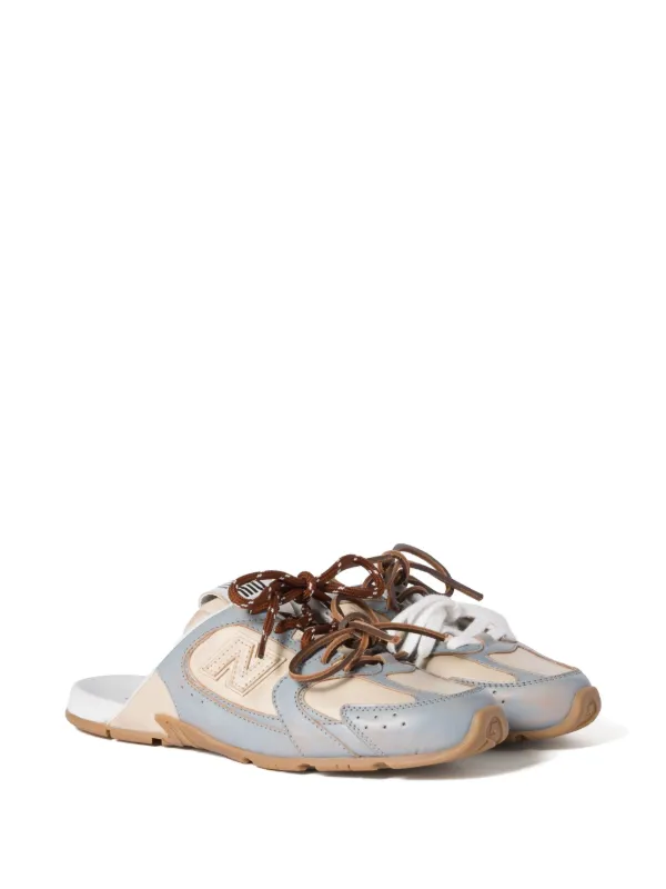 Miu Miu x New Balance ミュール | ブルー | FARFETCH JP