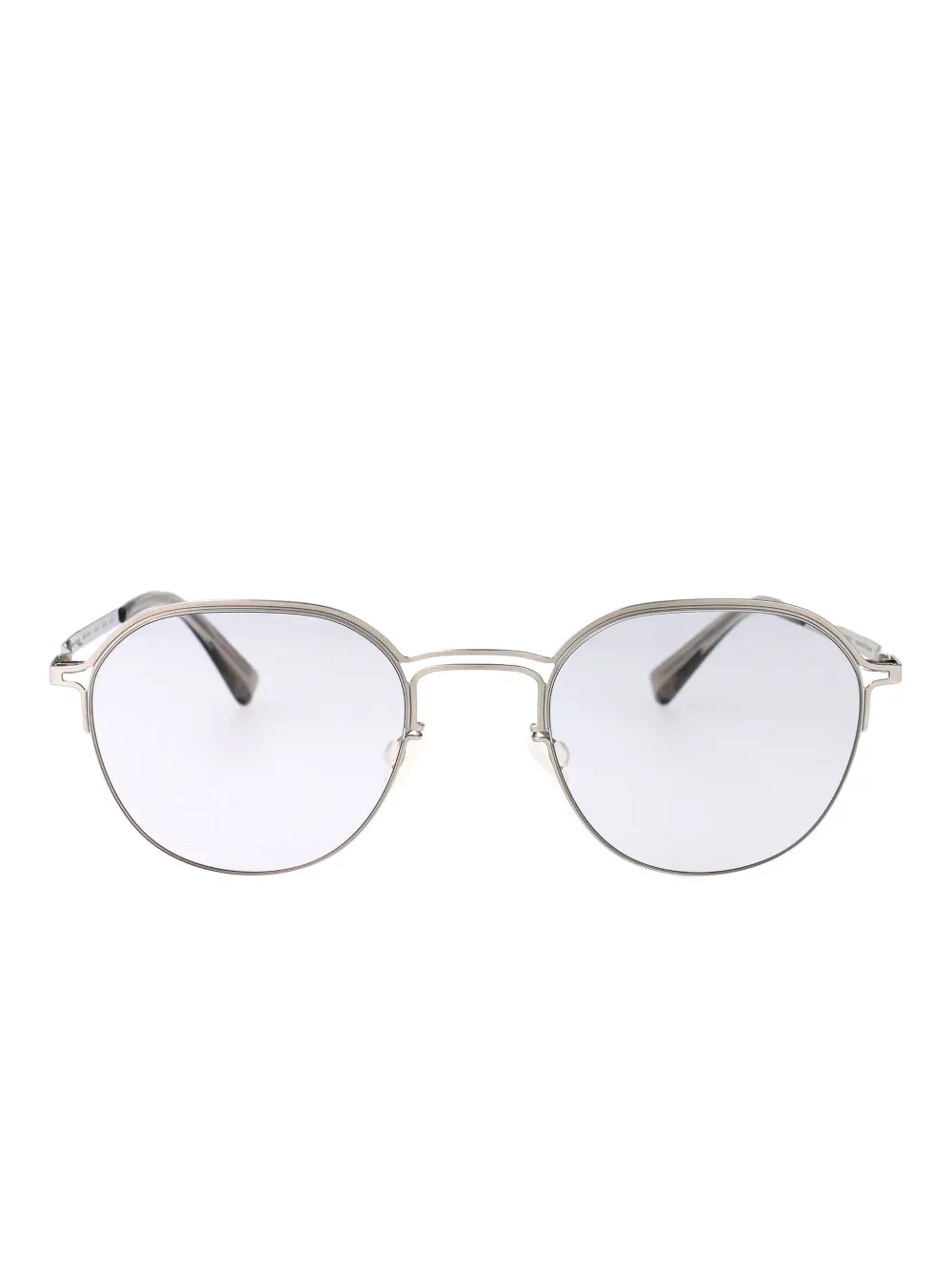 Mykita Zonnebril met rond montuur Zilver