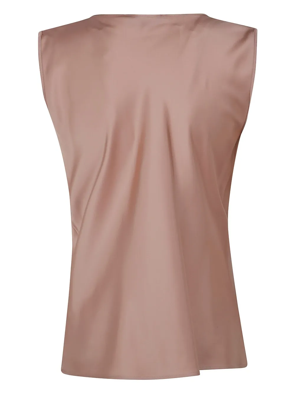 D.Exterior draped-detail tank top - Roze