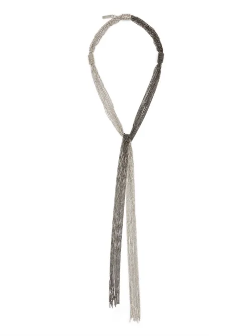 Collier à design bicolore - Peserico - Modalova