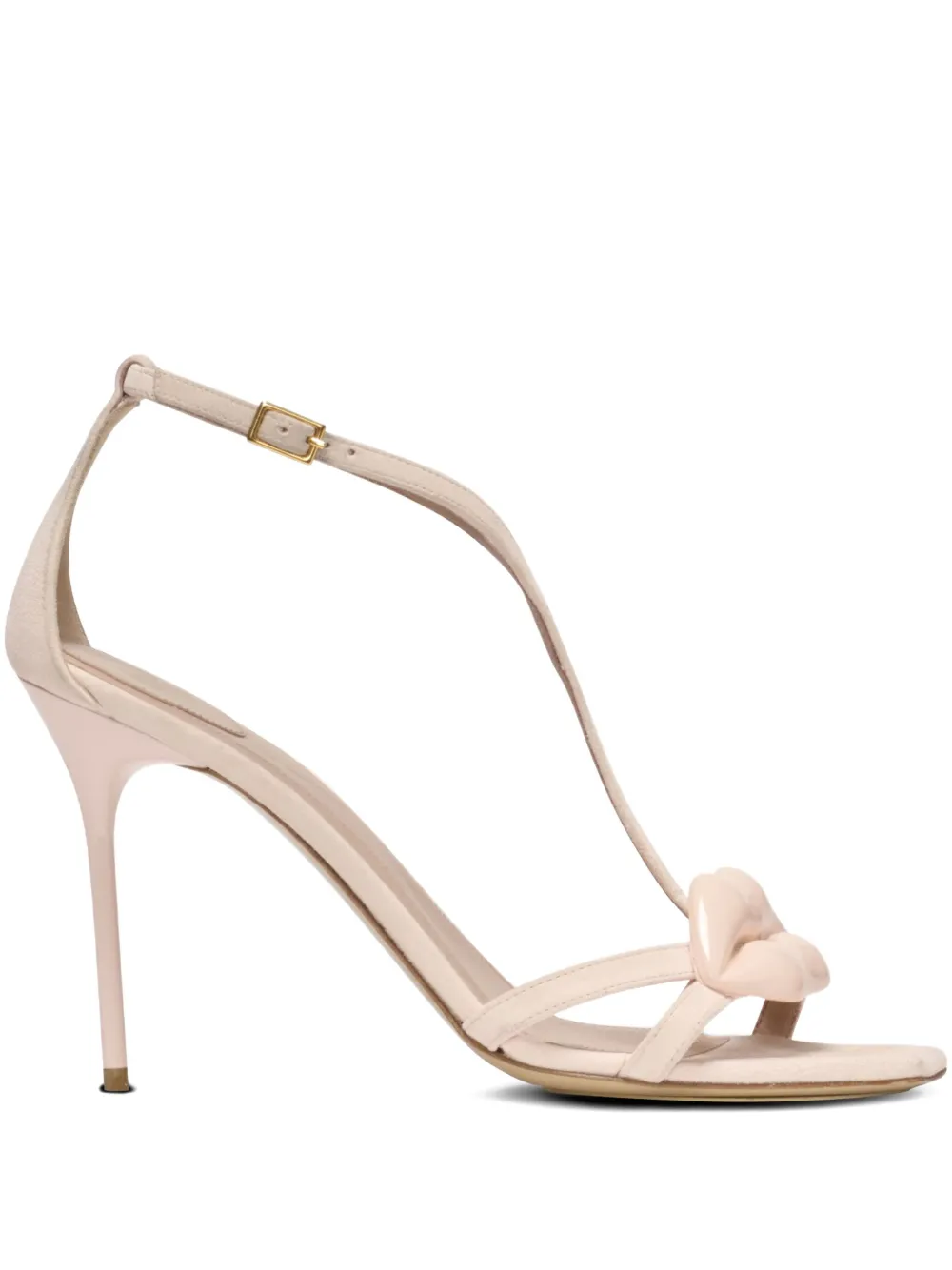Balmain 95mm Lips sandals Neutrals