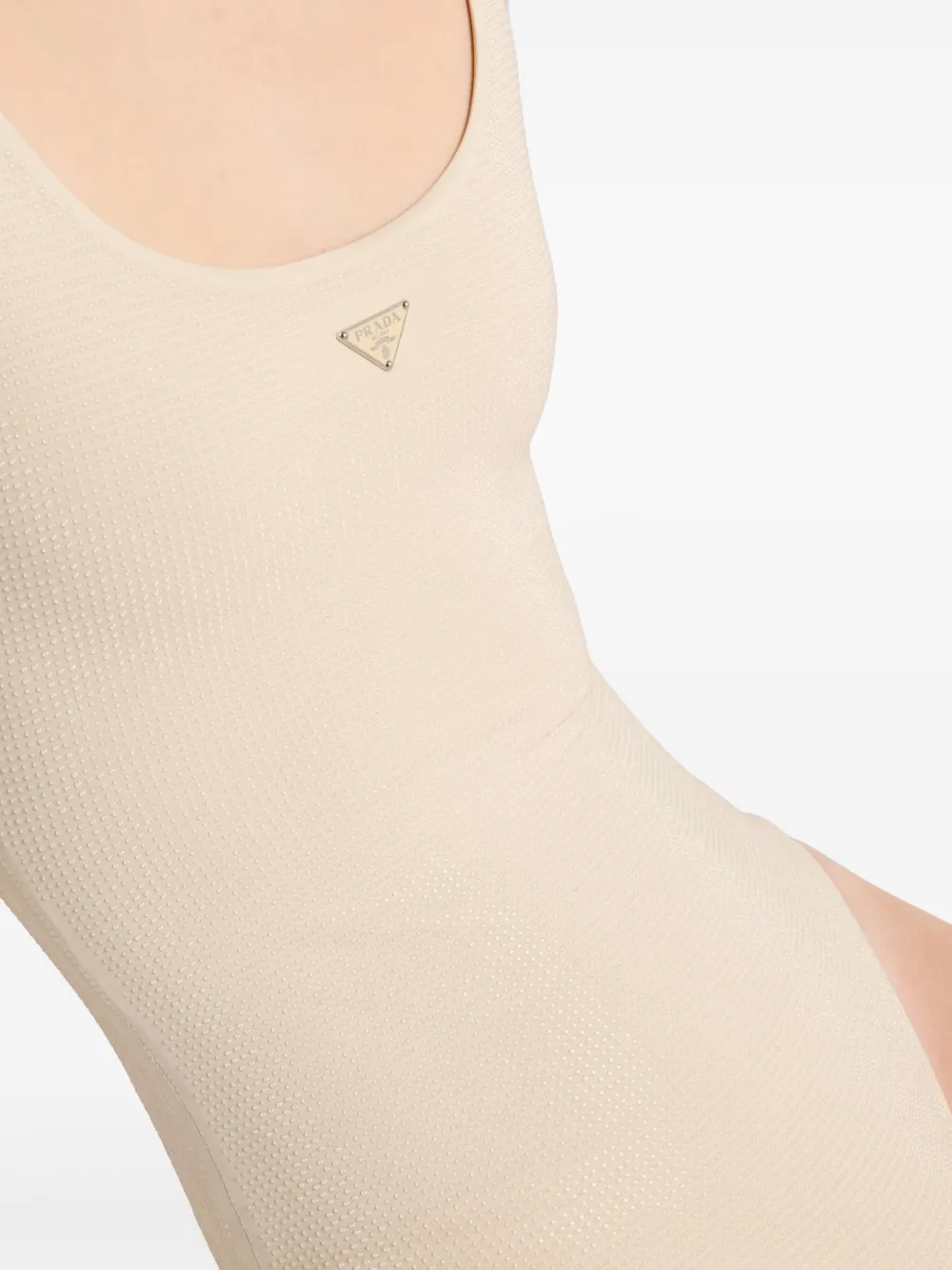 PRADA RHINESTONE-EMBELLISHED SWIMSUIT