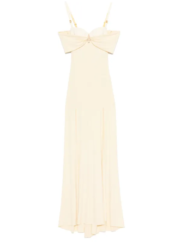 ELISABETA FRANCHI ロングドレス イエロー Elisabetta Franchi Vestido De Festa | Amarelo | FARFETCH BR