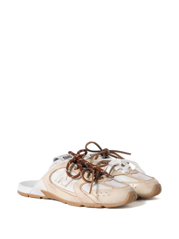 Miu Miu Calzature Donna Matelasse Slides Sandals Silver NEW