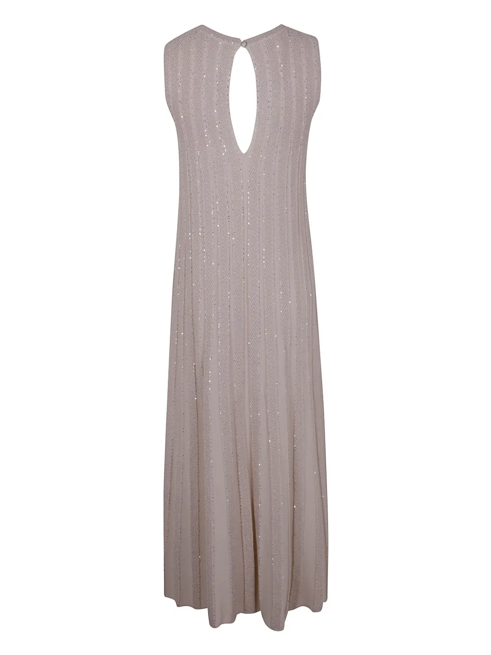 D.Exterior flared dress - Beige