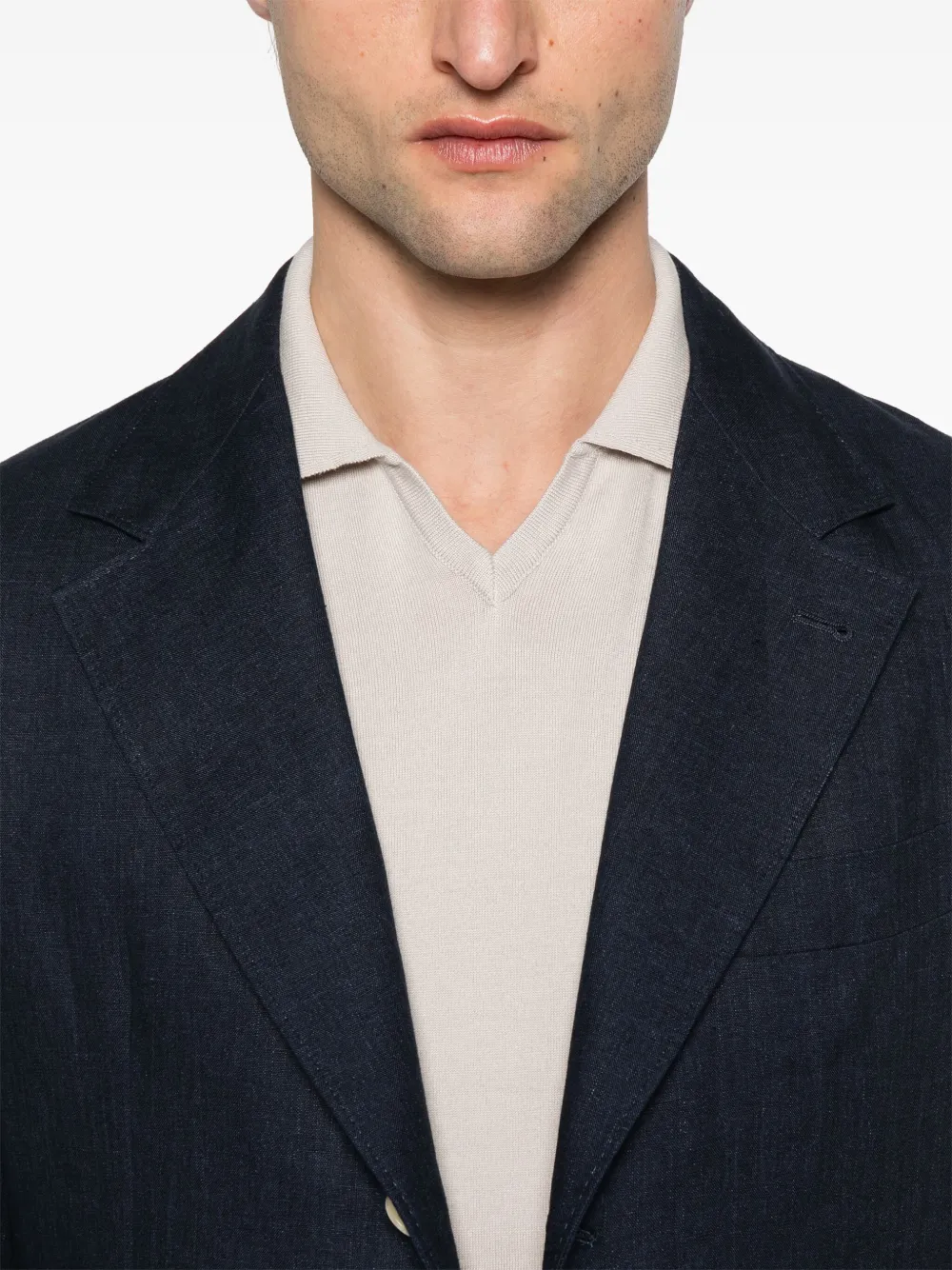 Brunello Cucinelli Fijngebreid T-shirt Beige