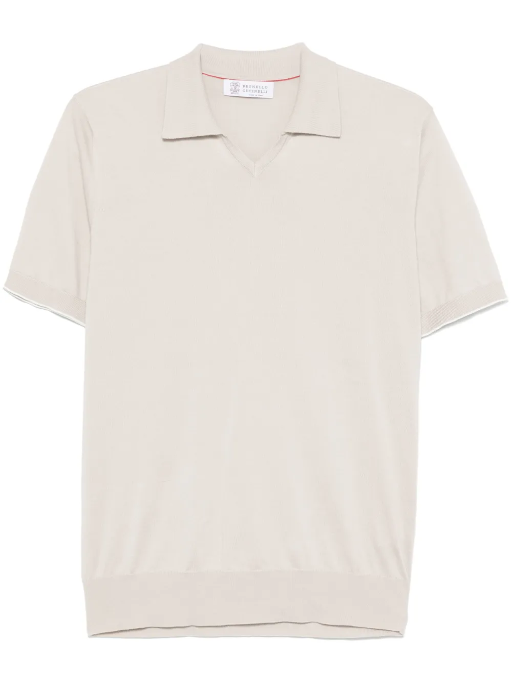 Brunello Cucinelli playera de tejido fino | neutro | Image 1