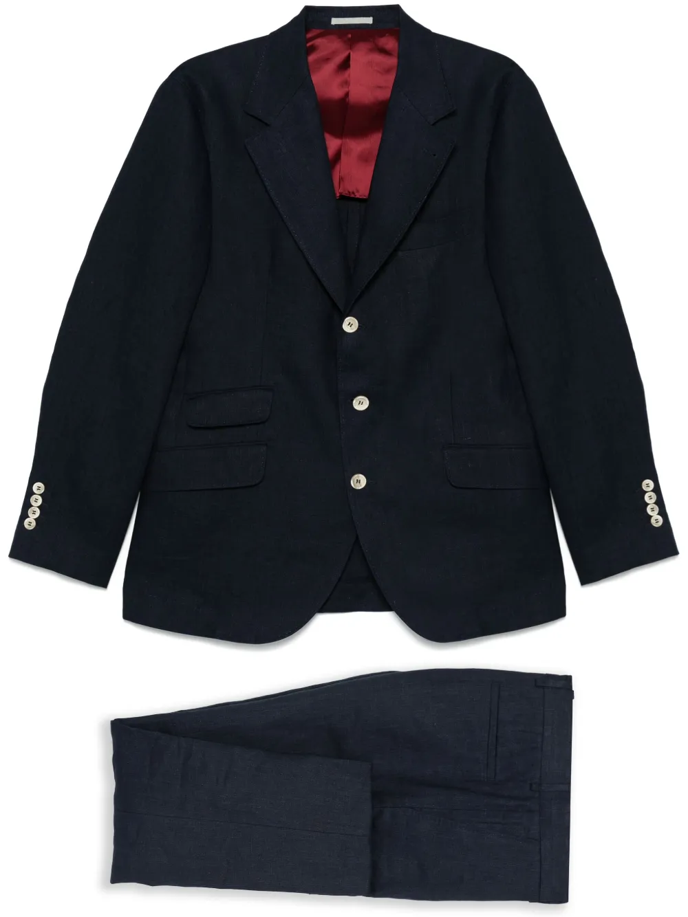Brunello Cucinelli single-breasted suit | Blue | Image 1